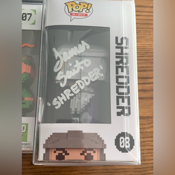 TMNT Nickelodeon Signed Funko Pops Lot of 5 - Eastman & Saito - Picture 9 of 10